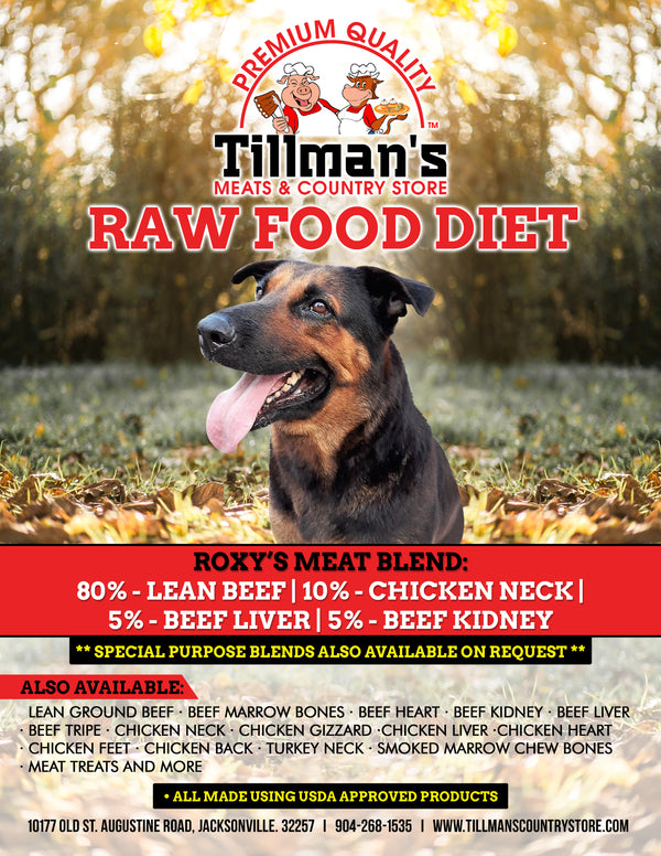 Raw Meat Blend - Dog